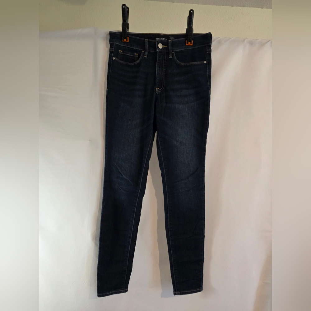 Athleta High Rise Dark Indigo Jeans